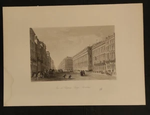 RUE DU CHAPEAU ROUGE BORDEAUX ENGRAVING - Picture 1 of 1