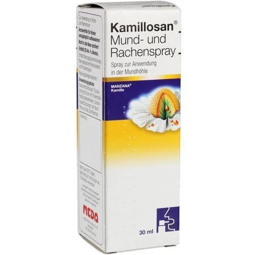 MEDA PHARMA GMBH & CO.KG 3x KAMILLOSAN Mund- und Rachenspray 30 ml PZN: 5973405