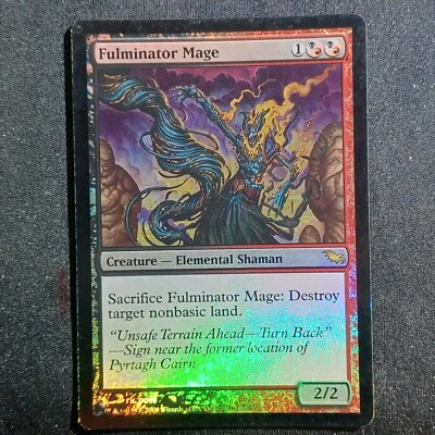 Fulminator Mage - Foil - Shadowmoor (Magic/MTG) - Image 1 of 2