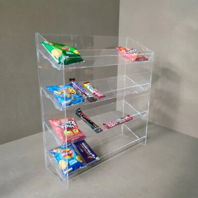 THESFS LIMITED Clear Acrylic Confectionery Display Stand For Candy and Sweets Presentation