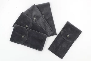 Novità 5 Pochette Monoposto Velvet Antigraffio Grigio Antracite Custodia Travel - Imagen 1 de 5