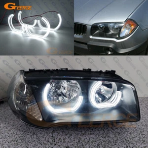 For BMW E83 X3 Ultra Bright Crystal DTM M4 Style Led Angel Eyes Kit Halo Rings - Picture 1 of 40
