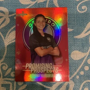 2022 PARKSIDE NWSL PROMISING PROSPECTS RED #30 VIVIANA VILLACORTA ORLANDO PRIDE - Picture 1 of 2
