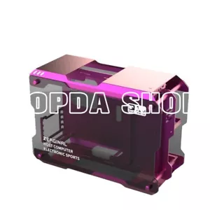 ZEAGINAL MATX ITX PC Case Gaming Gamer Grape Pot For DIY Full Aluminum ZC-01M - Picture 1 of 12