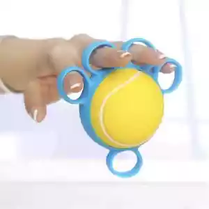 Finger Ball Exerciser Grip Stress Ball, Silicone, Strength Squeeze for Hand - Picture 1 of 1