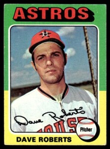 1975 Topps Minis Dave Roberts Houston Astros #301