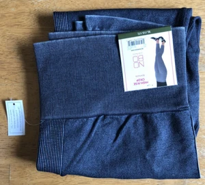 No Boundaries Juniors Seamless High-Rise Crop Leggings XL 15-17 Black NOBO - Picture 1 of 6