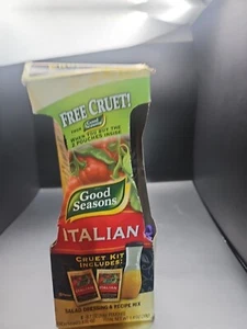 Good Seasons Salad Dressing and Recipe Mix With Cruet, Italian, @3 - Imagen 1 de 7