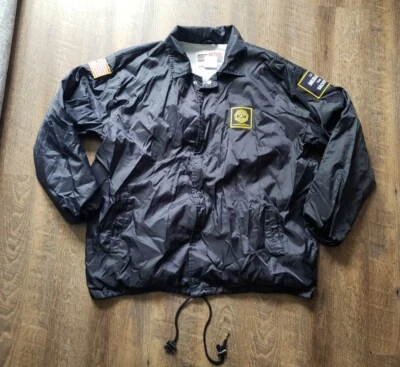 National Patrol Mens 2XL  Security Officer Lightweight Windbreaker - Image 1 of 4
