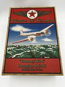 WINGS OF TEXACO 1947 DOUGLAS DC-3 "GOONEY BIRD" PLANE - 11th EDITION~ NEW IN BOX