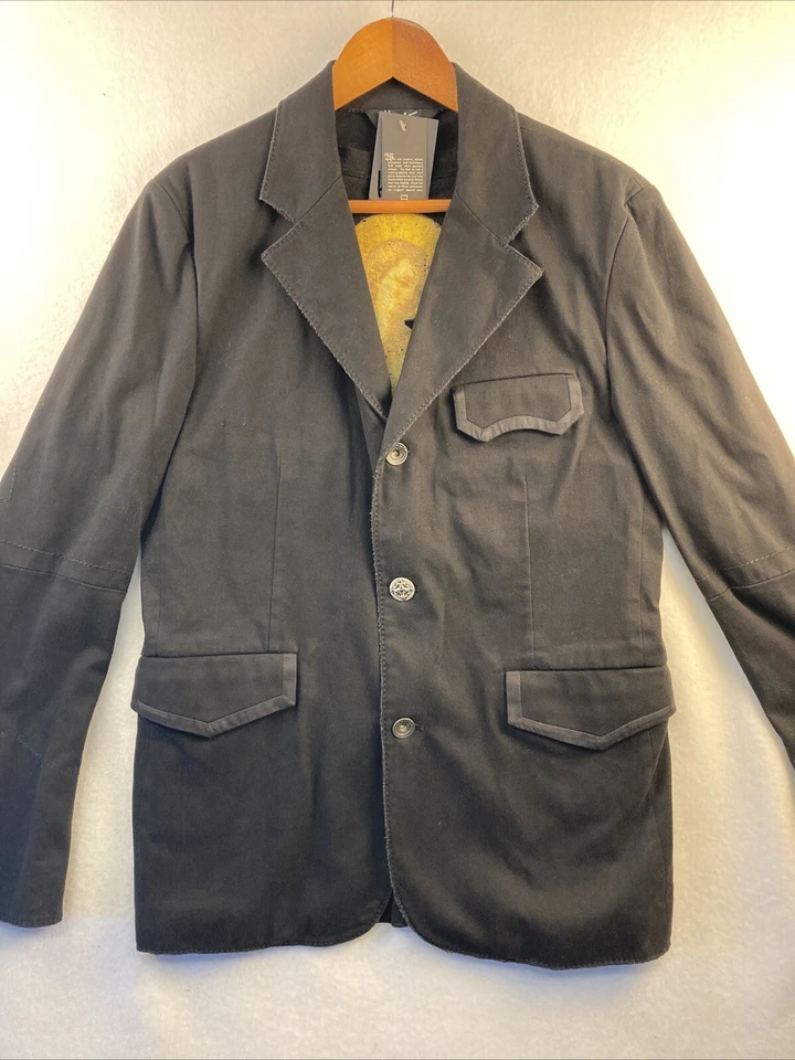 House of Howe Sz 40 Mens Blazer Jacket Black English Rock Gothic Renaissance NWT - Image 1 of 4