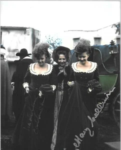 Mary & Madeline Collinson HAMMER HORROR & PLAYBOOY 10"x8" Signed COA 38229 - Picture 1 of 1