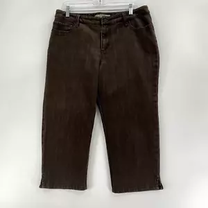 Chico's Platinum Denim Capri Jeans Damen mittelbraun Größe 1,5 - Bild 1 von 8