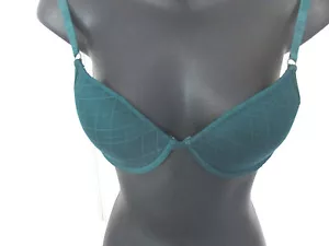 Diesel ~ türkis Push-up Bügel BH ~ Damen 34B ~ Neu mit Etikett - Bild 1 von 3