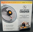 Allstar Air Whirl Crisper Lid Cook & Reheat Food Crispy Core Top Air Fryer