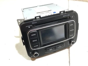 KIA CARENS 2014 MK3 RADIO STEREO HEAD UNIT DISPLAY & CODE 96180-A4600 /2013-19 - Picture 1 of 11