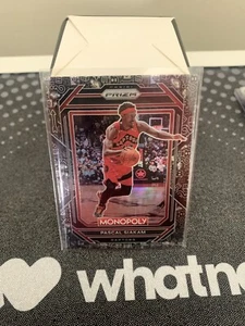 2022-23 Panini Prizm NBA Monopoly Pascal Siakam #82 Black Icons SSP Raptors - Picture 1 of 2