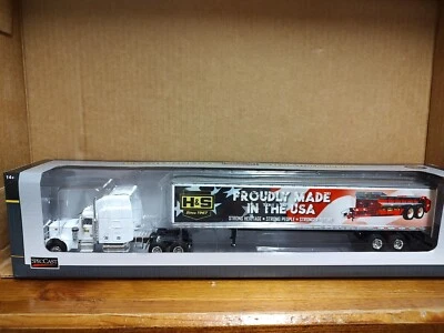 SpecCast 1/64 H&S Proudly Made In USA Peterbilt 379 Semi Tractor Trailer #33766 - Image 1 of 4
