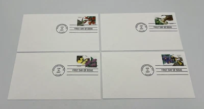 USA Scott# 4153-4156 Set of 4 First Day Covers Pollination 2007 - Image 1 of 4