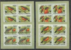 ST1160P4. Burundi - MNH - Aves - WWF - Imagen 1 de 1