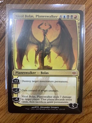 Nicol Bolas, Planeswalker - Conflux LP - Image 1 of 2
