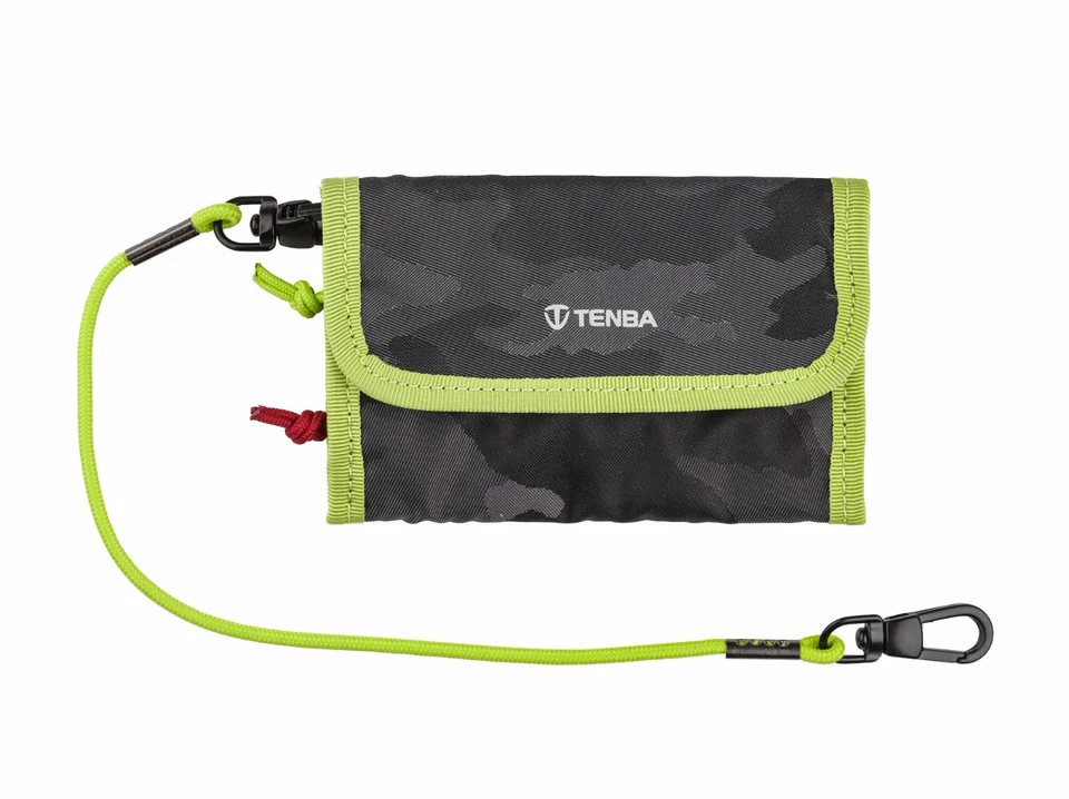 Tenba Tools Reload Universal - Memory Card Wallet - Black/Lime - Image 1 of 1