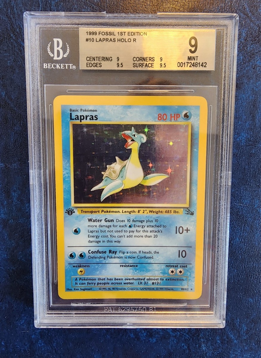 Holo Pokémon TCG Beckett Grading Services (BGS) Fossil Holo Pokémon TCG Beckett Grading Services (BGS) Fossil