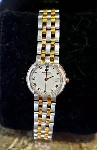 OFFERTA OROLOGIO DA DONNA RAYMOND WEIL 9970 PLACCATO ORO 18 CT DUE TONI - Foto 1 di 3