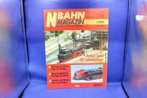 N-Bahn Magazin Januar-Februar 2002  13.Jahrgang Heft 2002/1/sehr guter Zustand - Picture 1 of 1