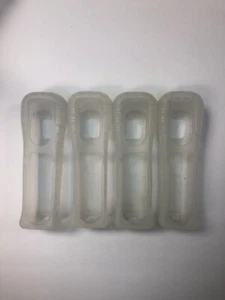 Nintendo Wii Brand Official Gel Skin Remote Wiimote Rubber Covers Lot of 4 - Picture 1 of 3