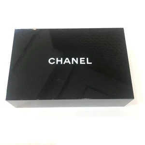 UNUSED CHANEL logo With mirror Accessory case Plastic Black - Picture 1 of 11