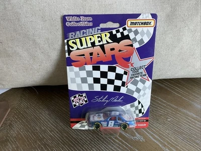 Caja de cerillas Sterling Marlin 1993 rosa blanca coleccionables superestrellas de carreras sin abrir Foto 1 de 2
