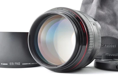 Lente Canon EF 85mm f/1.2L USM [COMO NUEVA] Portrait Fast Prime con capucha... - Imagen 1 de 4