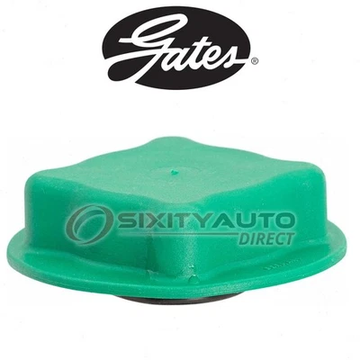 Gates Radiator Cap for 1985-1992 Volvo 740 2.4L L6 2.3L L4 - Antifreeze hn Foto 1 de 4