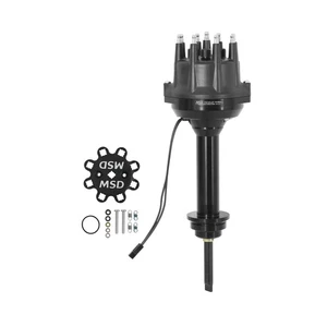 85463 MSD Black Chrysler 426, 440 Pro-Billet Distributor - Picture 1 of 6