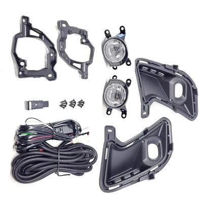 1 Set  LED Fog Light Kit Switch Bezel Wire For 2024-2025 Toyota Grand Highlander - Image 1 of 4