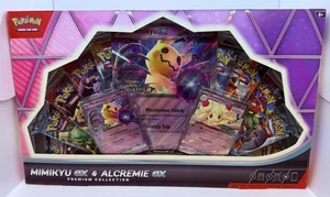 Pokemon TCG: Mimikyu Ex & Alcremie Ex Premium Collection Box In Hand Factory NEW - Picture 1 of 6