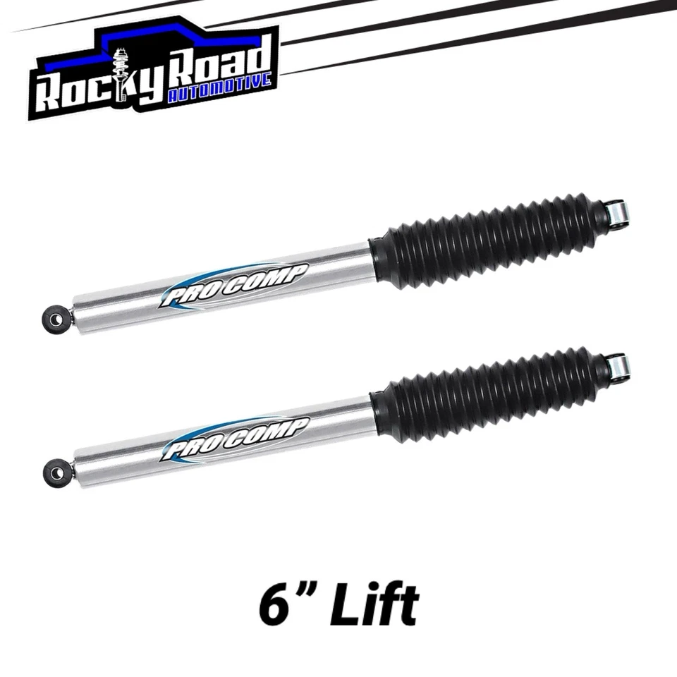 Amortiguadores traseros monotubo Pro Comp 6” LIFT (2) para camioneta Chevy GMC K10 K20 1969-1987 Foto 1 de 4