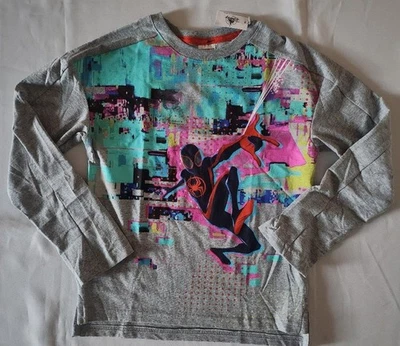 Disney Parks Marvel Spider-Man Long Sleeve T-Shirt Tee Top Youth 9/10 Great Gift - Image 1 of 4