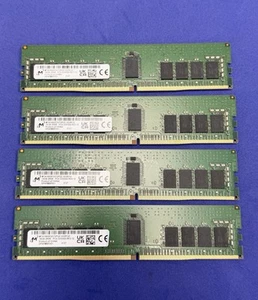 MICRON MTA18ASF2G72PDZ-3G2R1 - 64GB (4X16GB) 2RX8 DDR4-3200 SERVER MEMORY - Bild 1 von 3