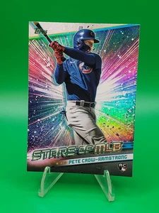 2024 Topps Serie 1 Pete Crow Armstrong Stars Of MLB RC #SMLB-25 Cubs - Foto 1 di 2