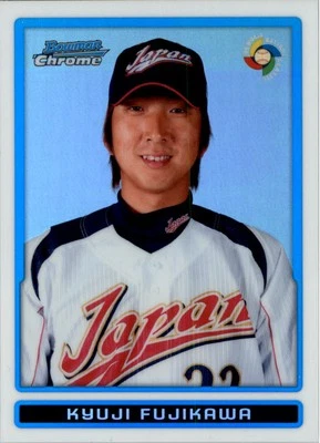 2009 Bowman Chrome WBC Prospects Refractors #BCW39 Kyuji Fujikawa /500 BB - Image 1 of 2