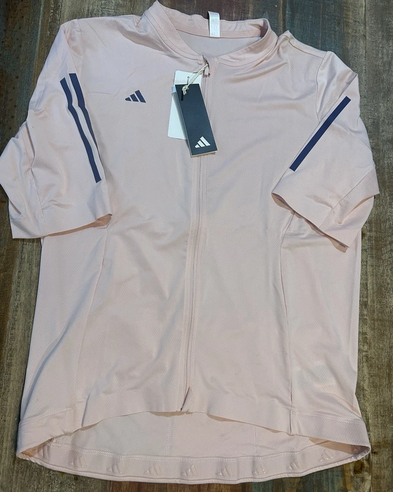 Adidas Cycling Jersey Sandy Pink Women’s Size XS IW1574 $110 - Image 1 of 2