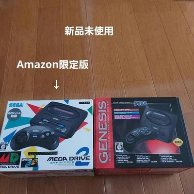 Sega Mega Drive Mini 2 & Genesis Mini 2 Console Set of 2 With Box New Unused - Image 1 of 4