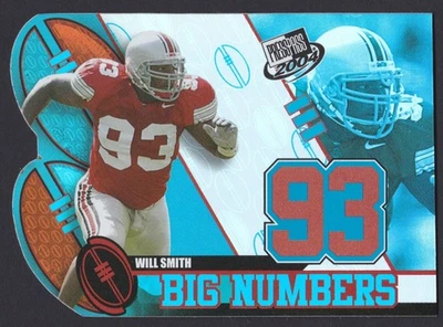 2004 Press Pass - Big Numbers Will Smith #BN 23 (RC) - Image 1 of 2