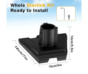 Starlink Gen 3 Pipe Adapter, for Starlink Gen 3Standard Dish Starlink Pole Mount - Picture 1 of 11
