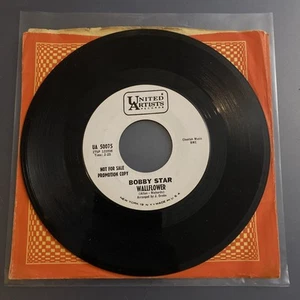 Bobby Star Together/Wallflower 1966 PROMO 7” 45 Rpm Vinyl Record United Artists - Imagen 1 de 5