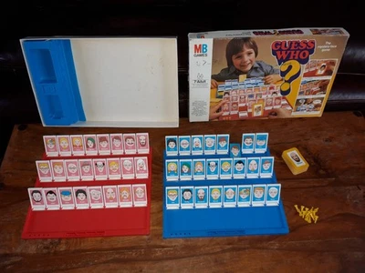 VINTAGE GUESS WHO GAME. MB 1979 - SPARES - PLEASE READ DESCRIPTION - Image 1 of 4