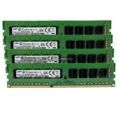 DDR3 4x8GB ECC UDIMM Unbuffered PC3l-12800E 1600MHz 1.35V Ram für HP DELL LENOVO - Bild 1 von 4