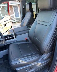 FOR 2009-2023 FORD F150 F-150 MOTOPTES CAR SEAT COVER DURABLE WATERPROOF LEATHER - Bild 1 von 36